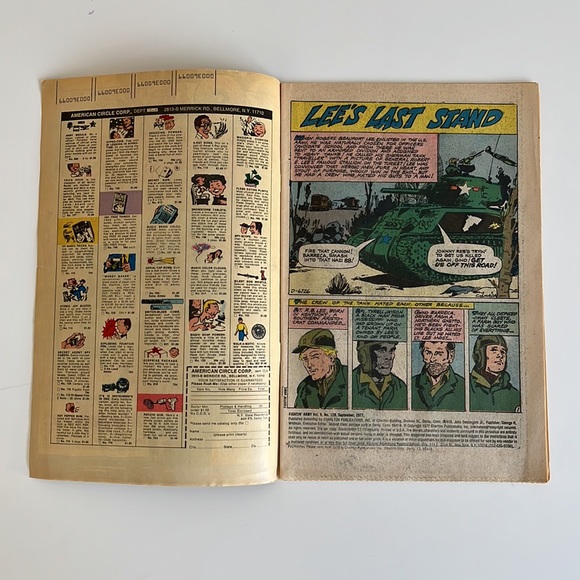 Fightin' Army #128 (1977) #155 (1981) Charlton Comics 1977 Lot of 2 Comics UC - Picture 5 of 12